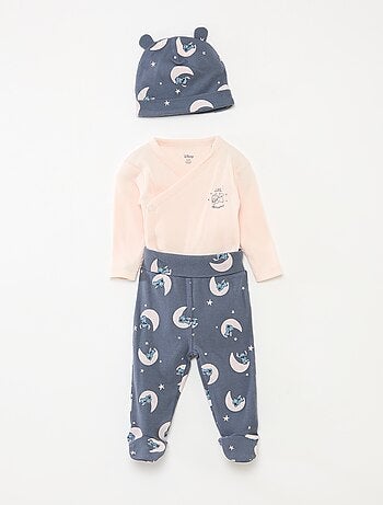 Ensemble 3 pièces body + legging + bonnet 'Disney'