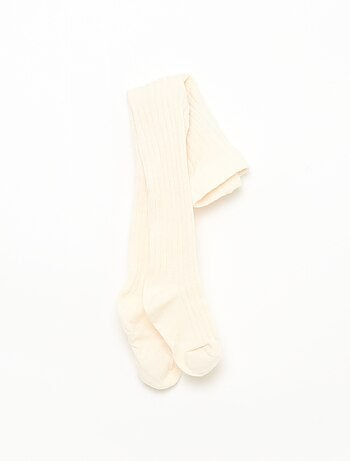 Ensemble barboteuse fleurie + collants