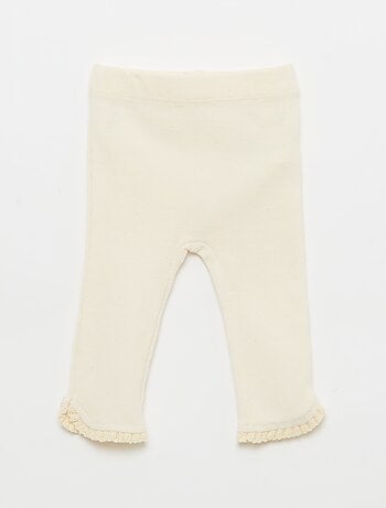 Ensemble blouse en jean + legging - 2 pièces