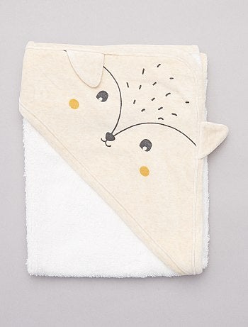 Ensemble cape de bain et gant - Kiabi