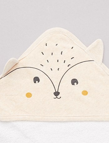 Ensemble cape de bain et gant - Kiabi