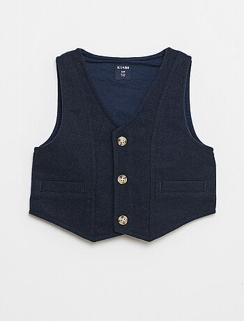 Ensemble chemise + pantalon + gilet - 3 pièces
