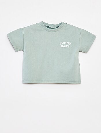 Ensemble court t-shirt + short + bob - 3 pièces