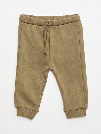 Ensemble de jogging en molleton uni sweat + pantalon - 2 pièces