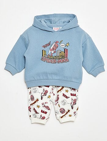 Ensemble de jogging 'Marvel' sweat à capuche + pantalon - 2 pièces