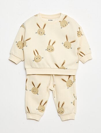 Ensemble de jogging sweat + pantalon - 2 pièces