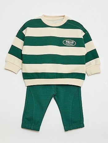 Ensemble de jogging sweat + pantalon - 2 pièces