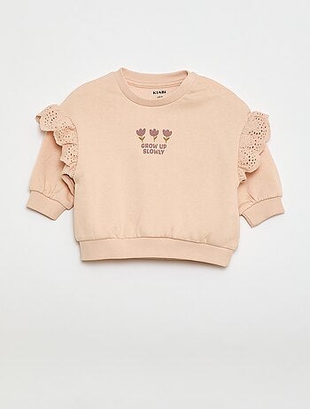 Ensemble de jogging sweat volanté + pantalon - 2 pièces