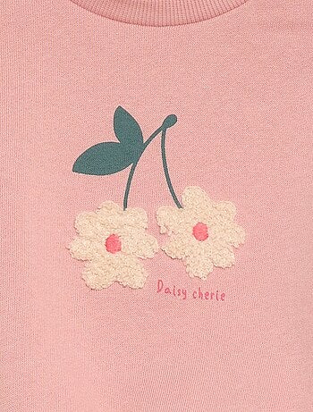 Ensemble de jogging sweat volanté + pantalon - 2 pièces