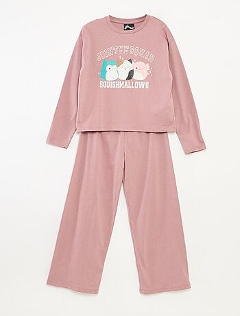 Ensemble de pyjama de pyjama 'squishmallow' t-shirt + pantalon - 2 pièces