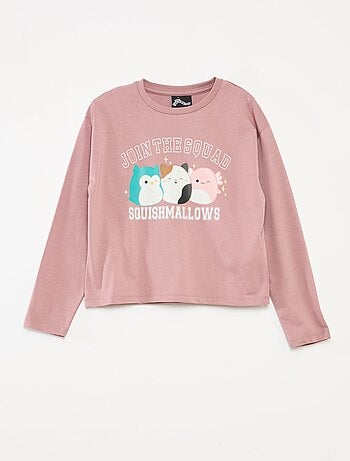 Ensemble de pyjama de pyjama 'squishmallow' t-shirt + pantalon - 2 pièces