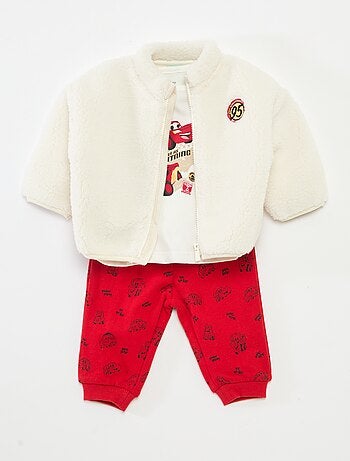 Ensemble de pyjama 'Disney' 'Stitch' veste + T-shirt + jogging