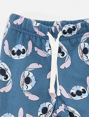 Ensemble de pyjama 'Disney' 'Stitch' veste + T-shirt + jogging