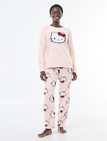 Ensemble de pyjama doux 'Hello kitty'