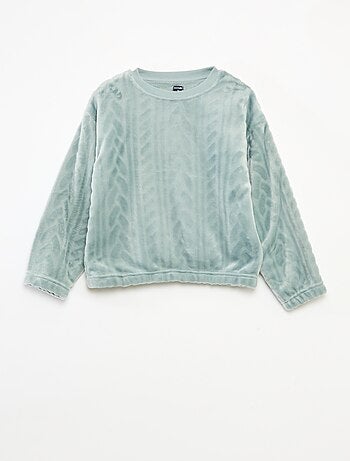 Ensemble de pyjama doux uni