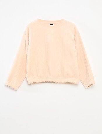 Ensemble de pyjama doux uni