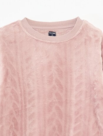 Ensemble de pyjama doux uni