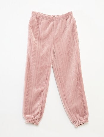 Ensemble de pyjama doux uni