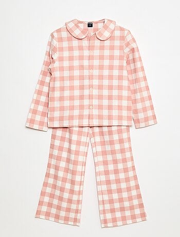 Ensemble de pyjama en flanelle de coton