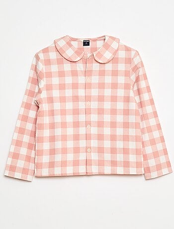 Ensemble de pyjama en flanelle de coton
