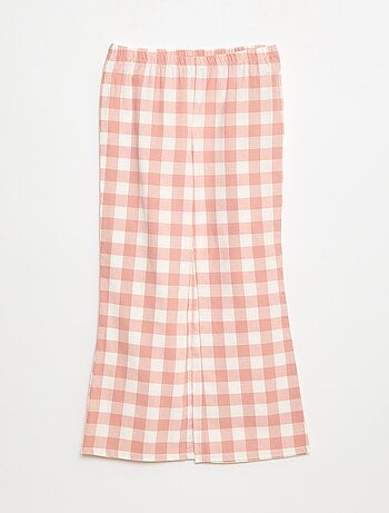 Ensemble de pyjama en flanelle de coton