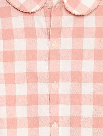 Ensemble de pyjama en flanelle de coton