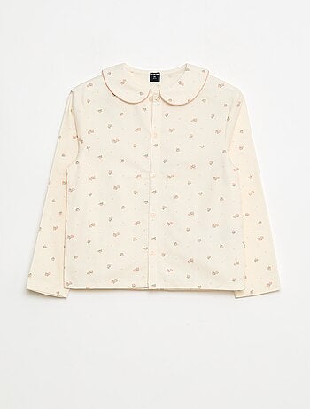 Ensemble de pyjama en flanelle de coton