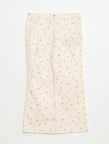 Ensemble de pyjama en flanelle de coton