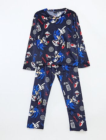 Ensemble de pyjama imprimé 'Suncity' 'Sonic' all-over