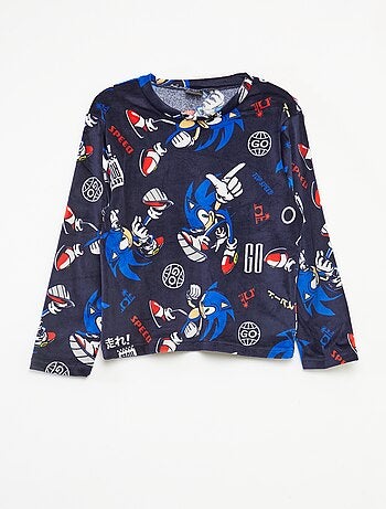 Ensemble de pyjama imprimé 'Suncity' 'Sonic' all-over