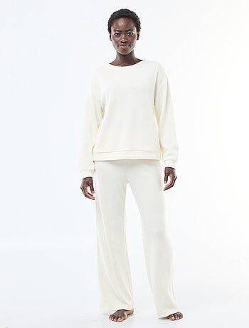 Ensemble de pyjama jersey uni