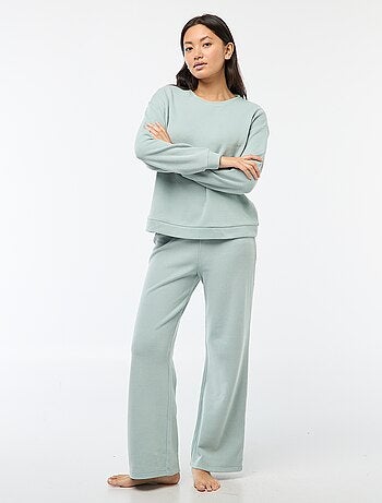Ensemble de pyjama jersey uni