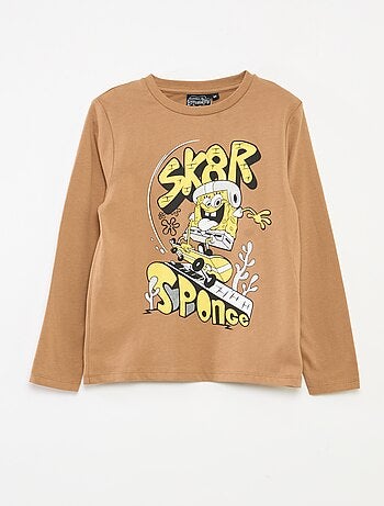 Ensemble de pyjama long 'Bob l'éponge' t-shirt + pantalon - 2 pièces