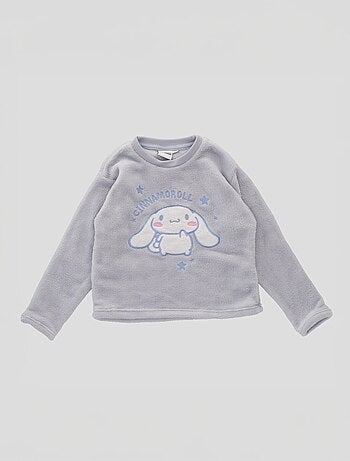 Ensemble de pyjama long en polaire 'Hello Kitty' - 2 pièces