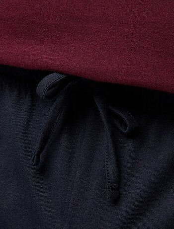Ensemble de pyjama long t-shirt + pantalon - 2 pièces