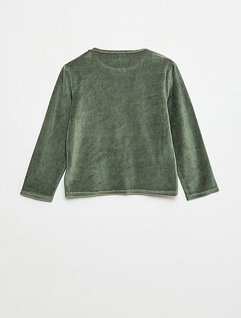 Ensemble de pyjama 'Mario' en velours