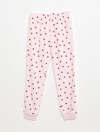 Ensemble de pyjama + masque Noël en velours