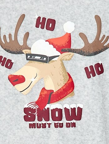 Ensemble de pyjama Noël avec bonnet