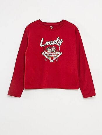 Ensemble de pyjama Noël 'Disney' 'Frozen' en jersey coton