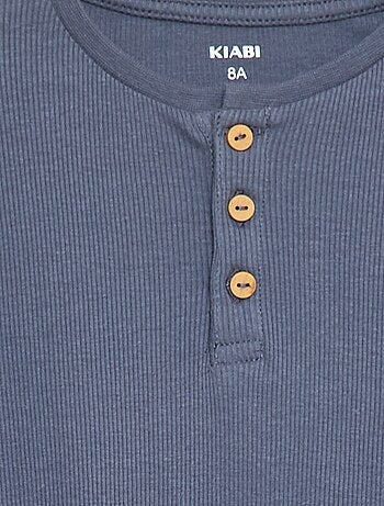 Ensemble de pyjama t-shirt + pantalon côtelés - 2 pièces