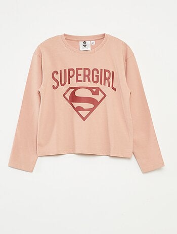Ensemble de pyjama t-shirt + pantalon 'DC Comics' 'Supergirl' - 2 pièces