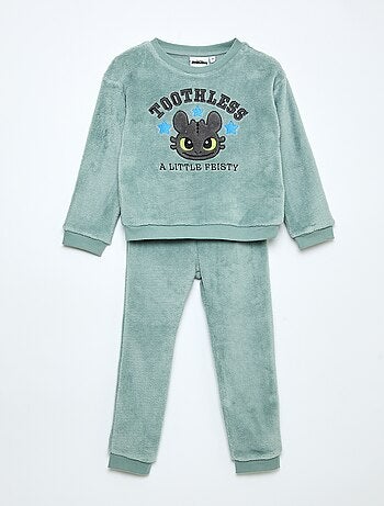 Ensemble de pyjama 'Universal' 'Jurassic world' en polaire