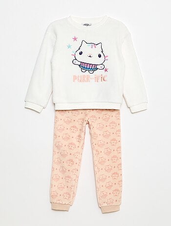 Ensemble de pyjama 'Universal' 'Gabby's dollhouse' en polaire