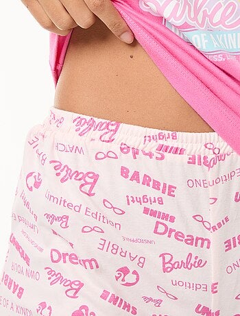 Ensemble débardeur + short 'Barbie' - 2 pièces