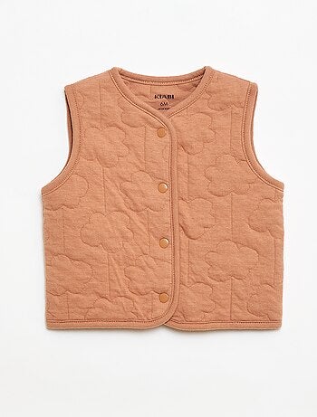 Ensemble dors-bien + gilet matelassé