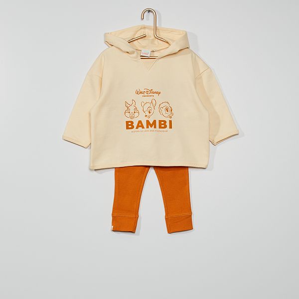 Ensemble Eco Concu Disney Bebe Fille Blanc Kiabi 18 00