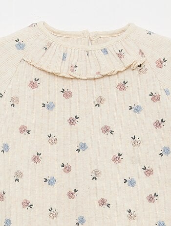 Ensemble en maille duveteuse - 2 pièces