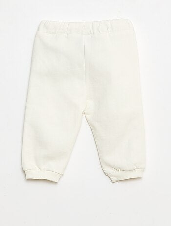 Ensemble en molleton sweat + pantalon 'Snoopy' - 2 pièces