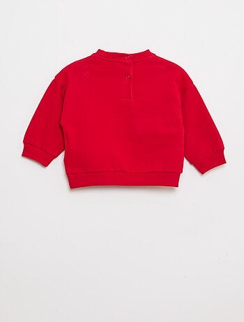 Ensemble en molleton sweat + pantalon 'Snoopy' - 2 pièces