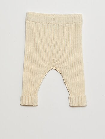 Ensemble gilet + legging côtelé - 2 pièces